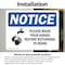Signmission Safety Culture Sign, 7 in Width, Vinyl Decal, Rectangle OS-2PACK-NS-D-57-L-17647 - alternate 6